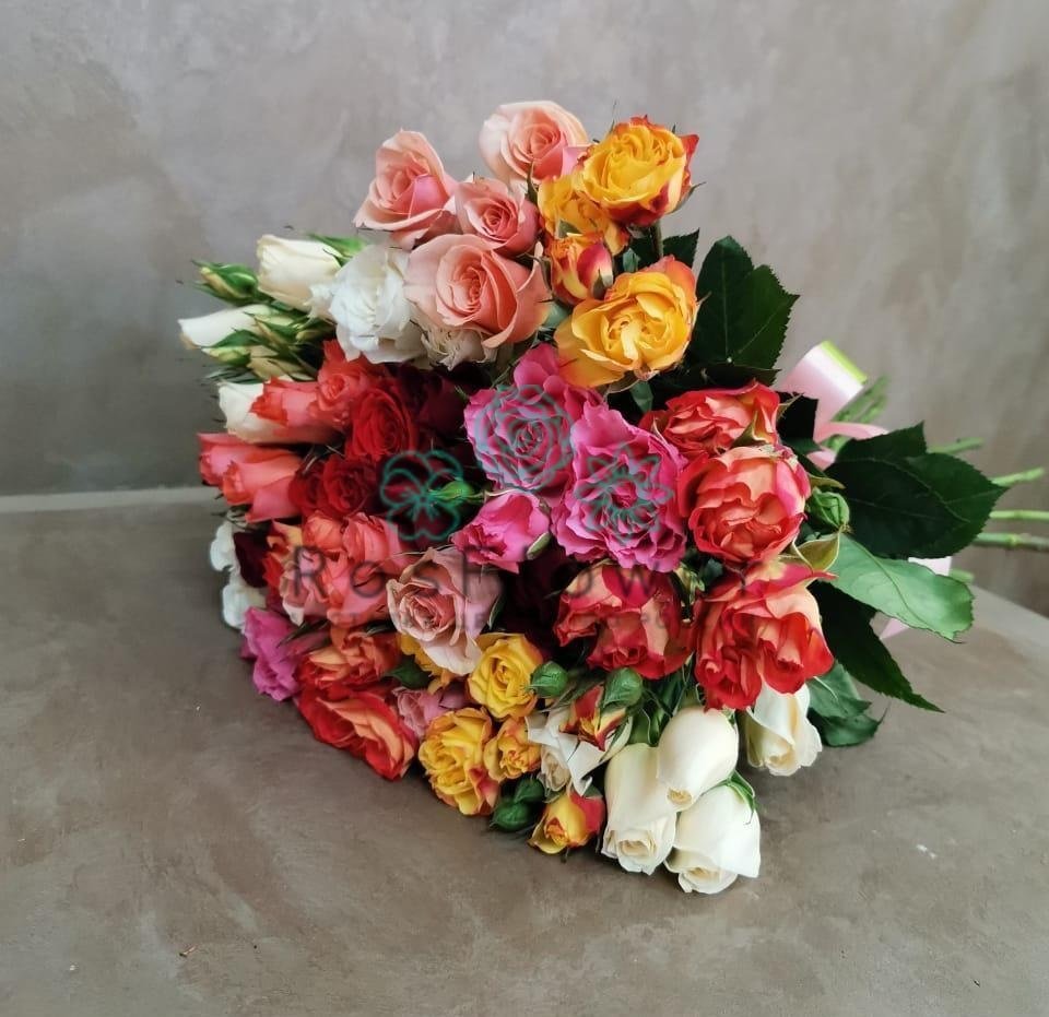 Букет цветов из: Розы в Турово