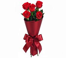 Букет 5 Красных роз Эдлесс Лав в Турово