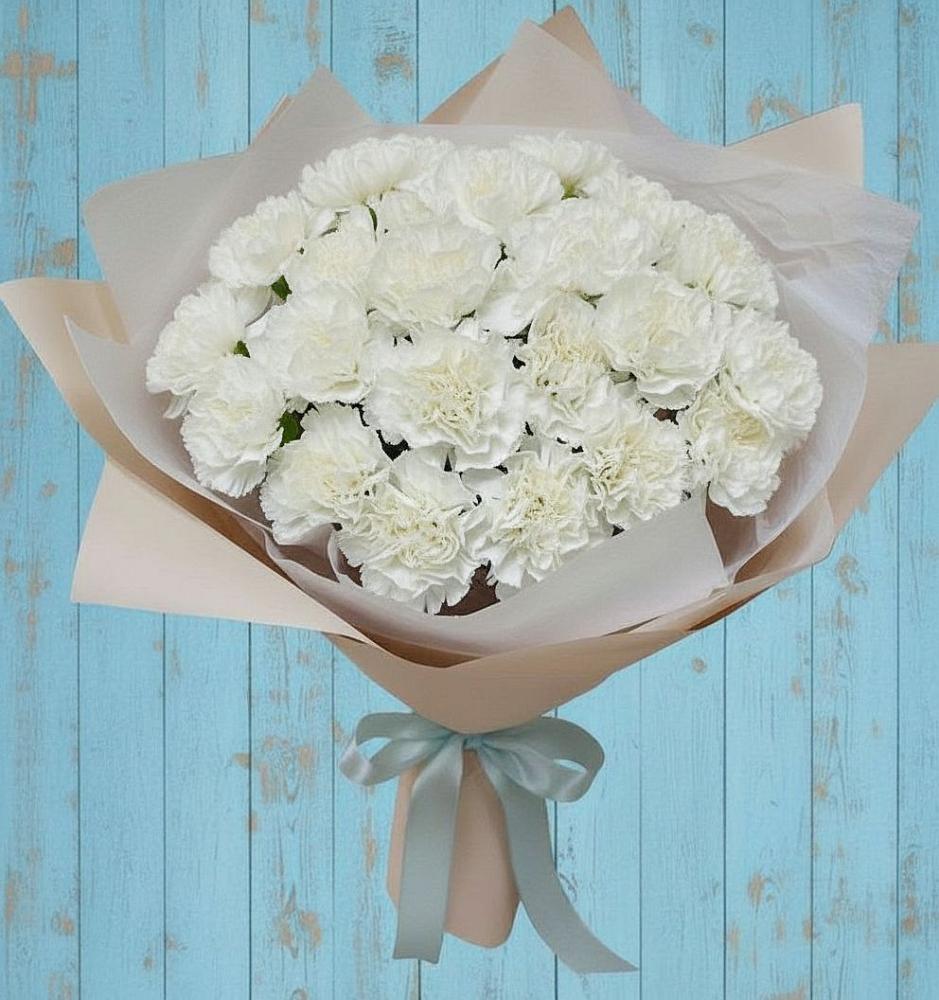 Букет цветов из: Гвоздики в Турово