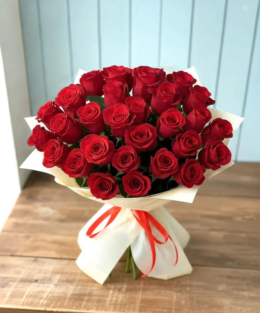 Букет 29 Красных роз в Турово