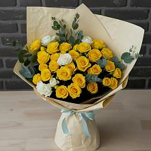 Букет цветов из:  Розы в Турово