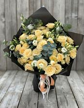 Букет цветов из:  Розы и Лизиантусы в Турово