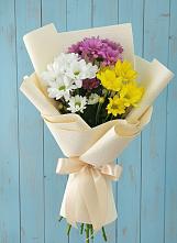 Букет цветов из:  Хризантемы в Турово