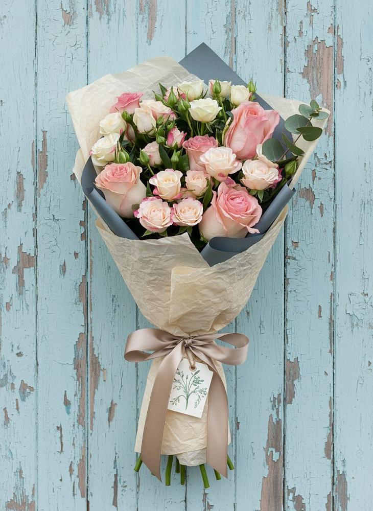 Букет цветов из: Розы в Турово