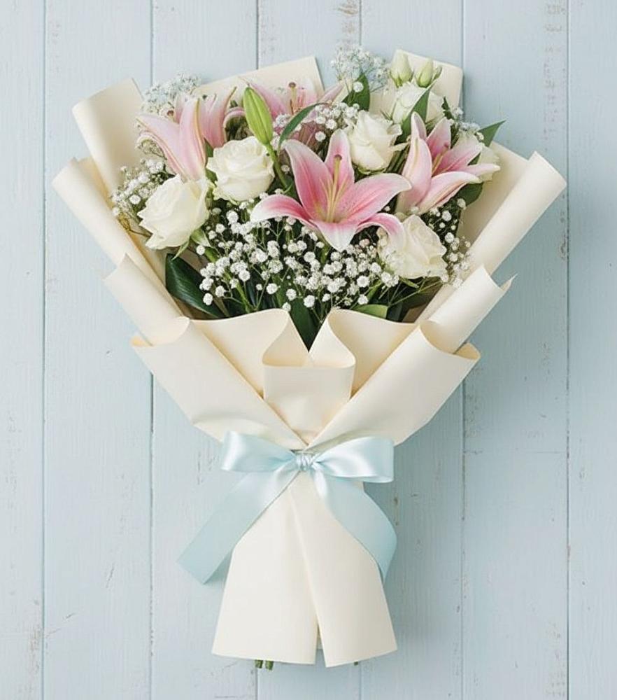 Букет цветов из: Лилии в Турово