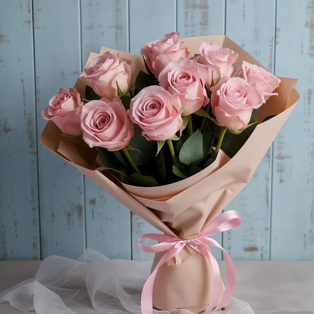 Букет цветов из: Розы в Турово