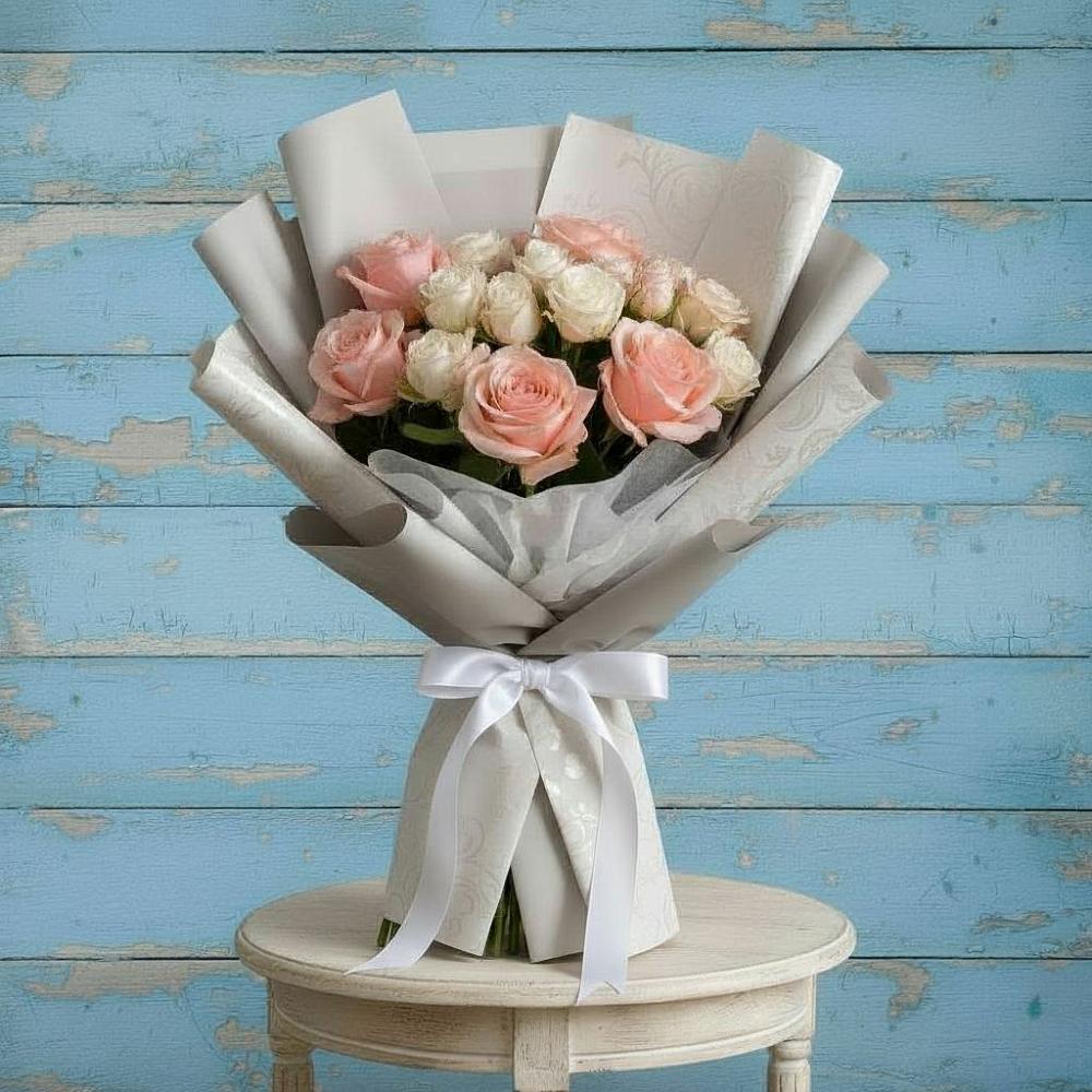 Букет цветов из: Розы в Турово