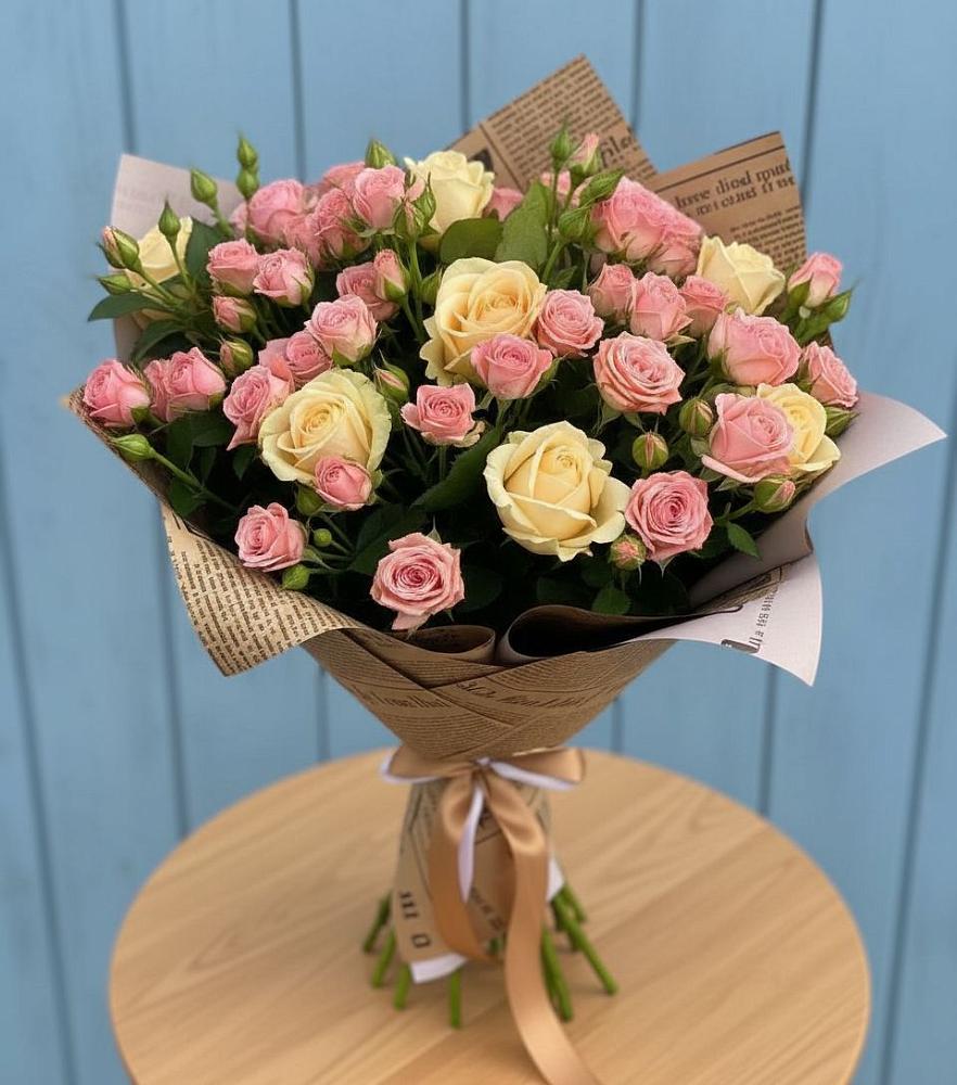 Букет цветов из: Розы в Турово