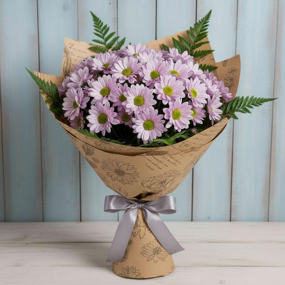 Букет цветов из: Хризантемы в Турово