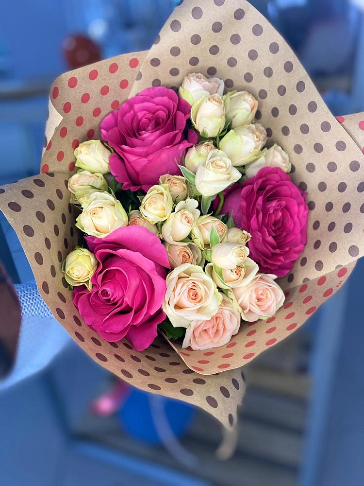 Букет цветов из: Розы в Турово