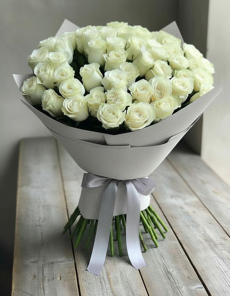Букет 35 Белых роз в Турово