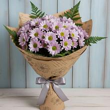 Букет цветов из:  Хризантемы в Турово