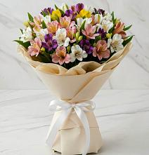 Букет цветов из:  Альстромерии #REPLACE_PRED# Турово