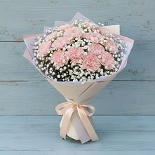 Букет цветов из:  Гвоздики в Турово