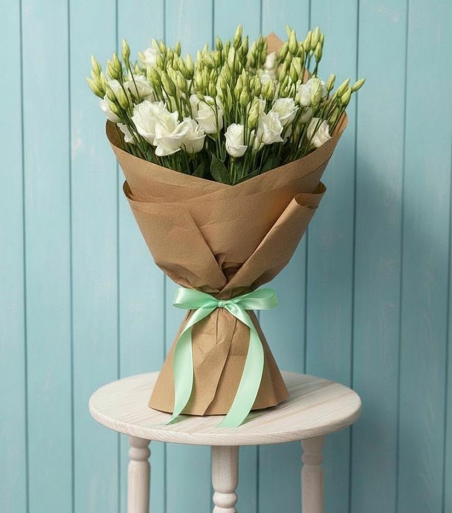 Букет цветов из: Лизиантусы в Турово