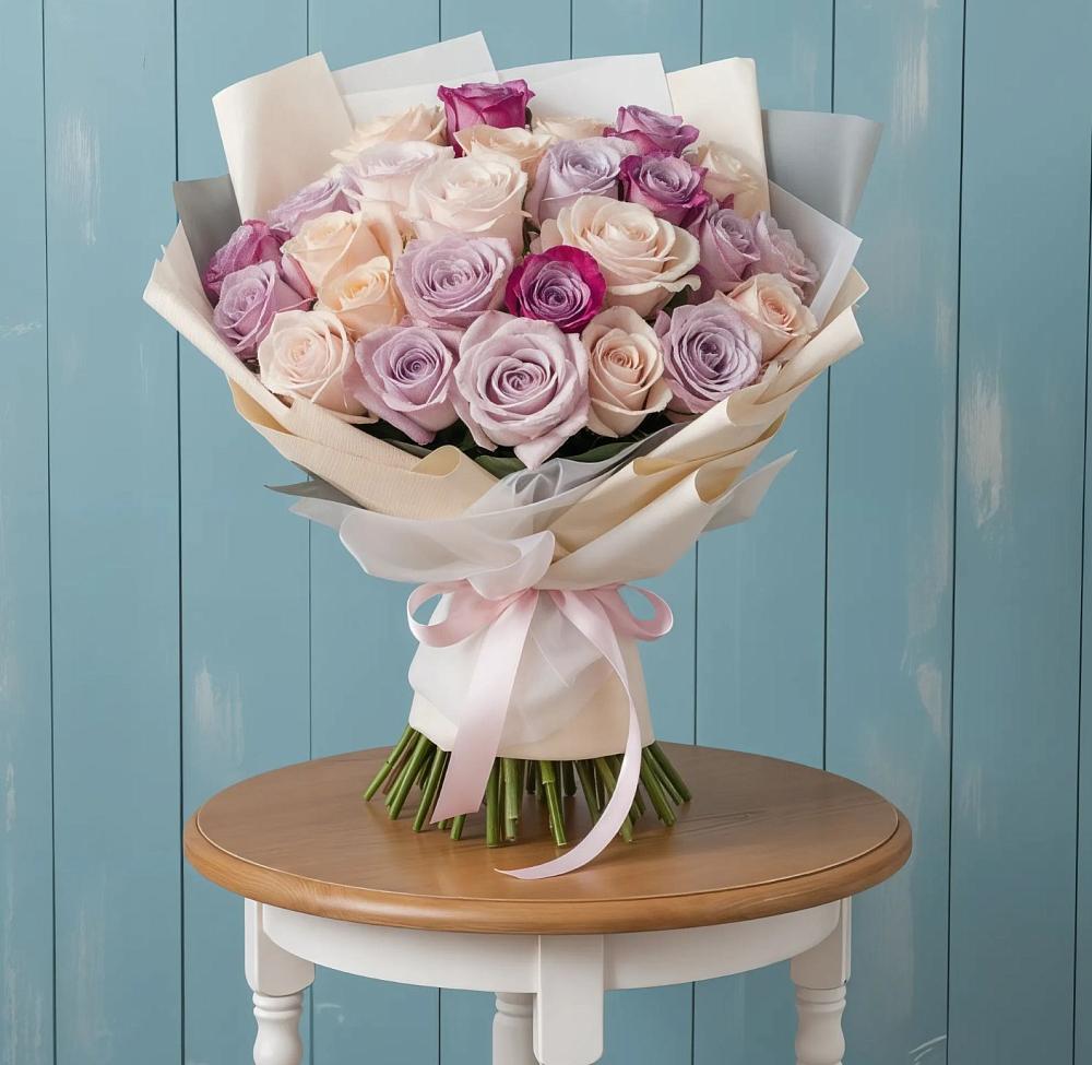 Букет цветов из: Розы в Турово