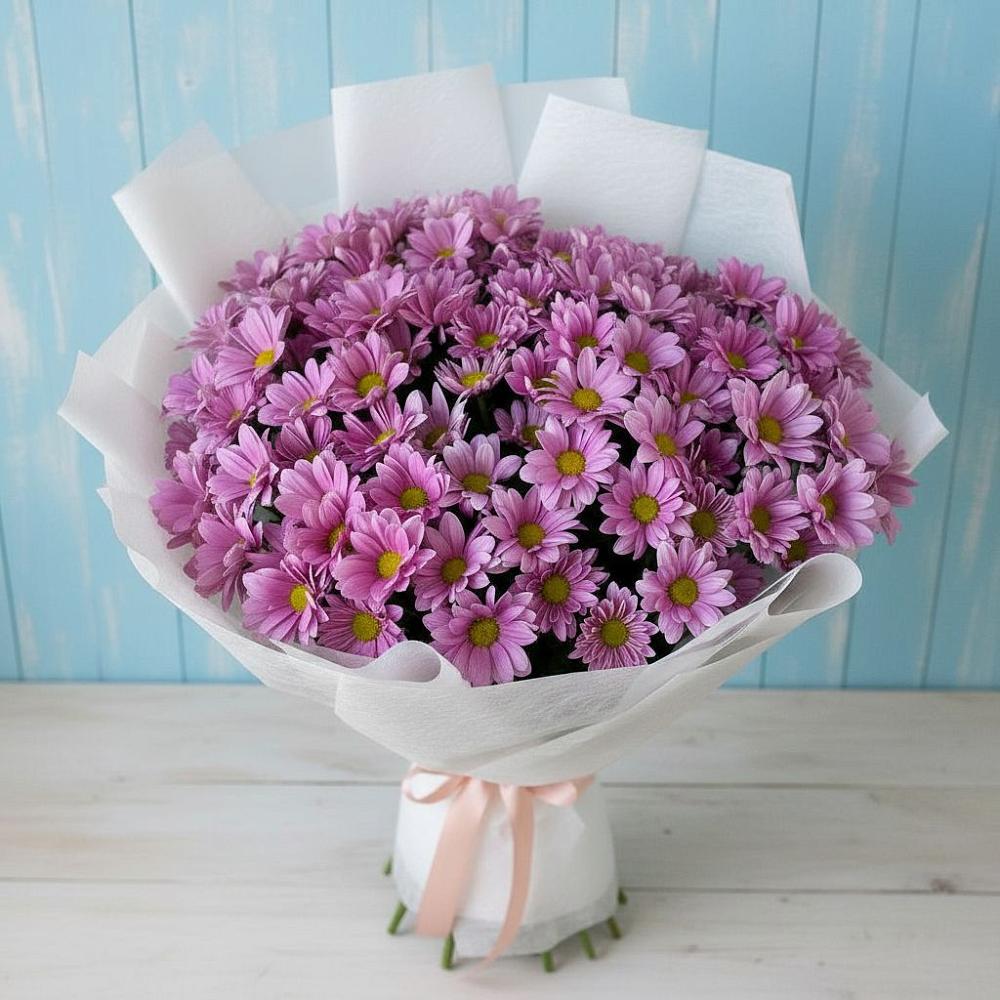 Букет цветов из: Хризантемы в Турово