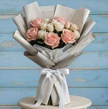 Букет цветов из:  Розы #REPLACE_PRED# Турово