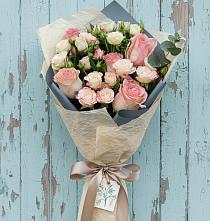 Букет цветов из:  Розы #REPLACE_PRED# Турово