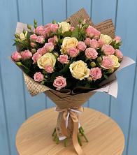 Букет цветов из:  Розы в Турово
