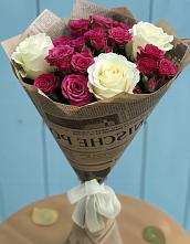 Букет цветов из:  Розы в Турово