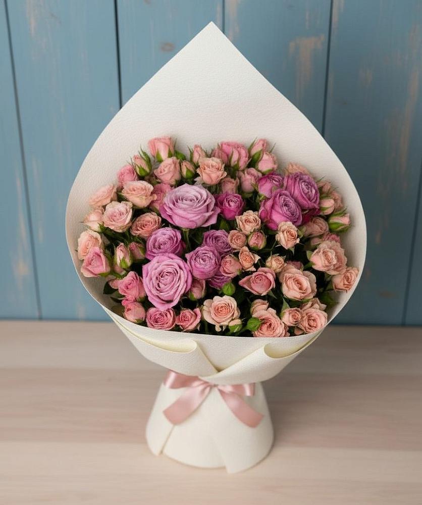 Букет цветов из: Розы в Турово