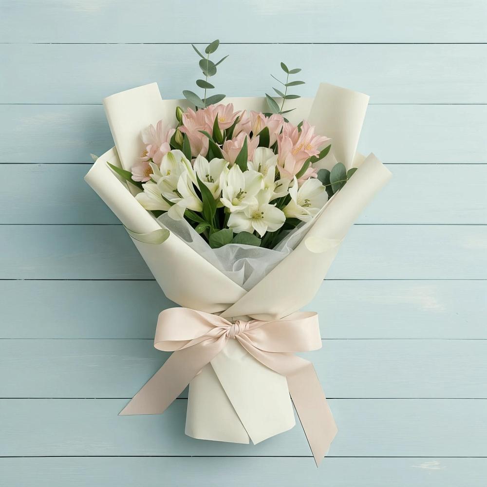 Букет цветов из: Альстромерии в Турово