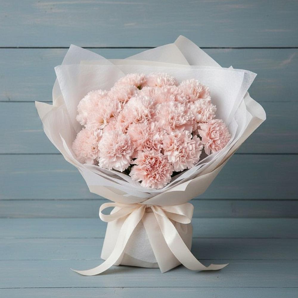 Букет цветов из: Гвоздики в Турово