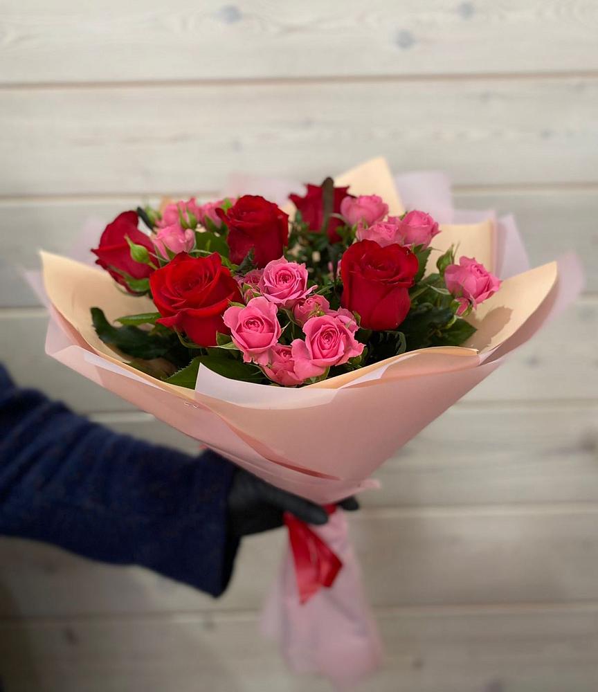 Букет цветов из: Розы в Турово