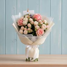 Букет цветов из:  Розы #REPLACE_PRED# Турово