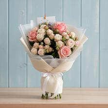 Букет цветов из:  Розы в Турово