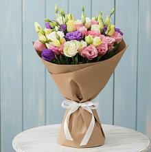Букет цветов из:  Лизиантусы в Турово