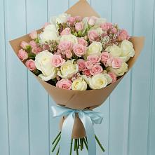 Букет цветов из:  Розы в Турово