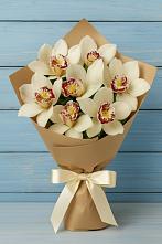 Букет цветов из:  Орхидеи и Розы в Турово